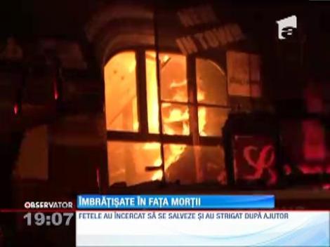 IMAGINI ȘOCANTE! 3 fete au ars de vii într-un restaurant din Constanţa