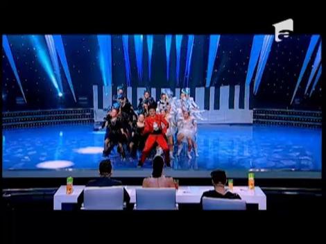 Dans: Trupa Dinamic pe scena "România Dansează"