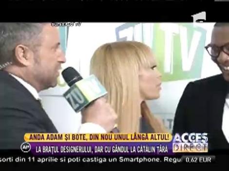 Întâlnire de gradul zero între Anda Adam și Cătălin Botezatu