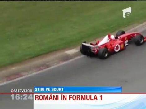 Românii îşi fac loc în Formula 1