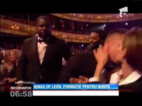 Brad Pitt îşi doreşte ca trupa Kings of Leon să-i cânte la nuntă