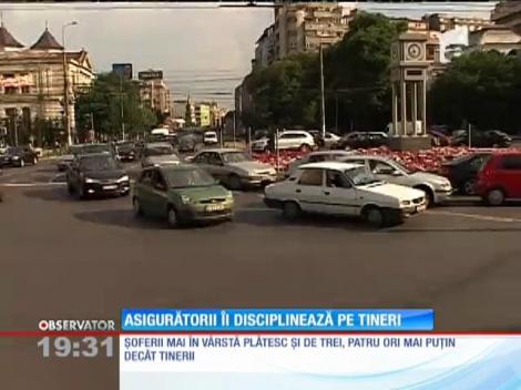 Companiile de asigurări îi disciplinează pe tinerii