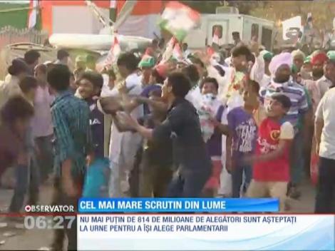 Cel mai mare scrutin din lume începe, astăzi, în India!