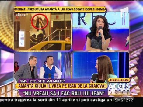 Îl vrea cu orice preț pe Jean de la Craiova! Iată declarațiile ULUITOARE ale presupusei amante a cântărețului!