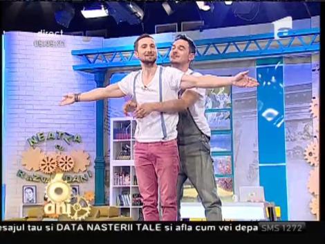 Cel mai tare moment din "Titanic", recreat de Răzvan şi Dani