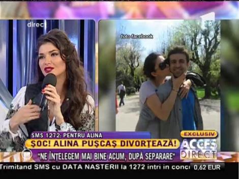 Alina Pușcaș divorțează!
