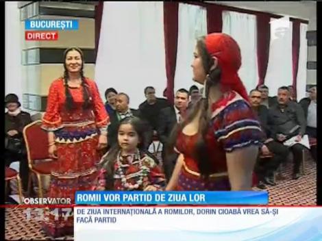 Romii vor partid de ziua lor