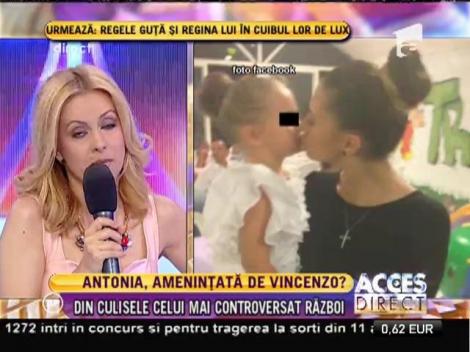Antonia susţine că a fost ameninţată de Vincenzo Castellano