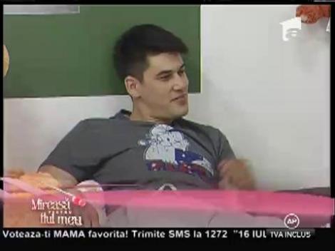 Constantina îi reproşează lui Raymond că este apatic, tot timpul!