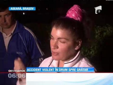 Accident violent în Braşov!