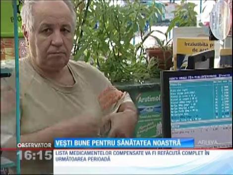 Lista medicamentelor compensate va fi refăcută complet