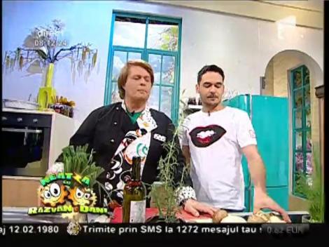 Rețeta lui Vlădutz: Şniţel cu champignon a la creme