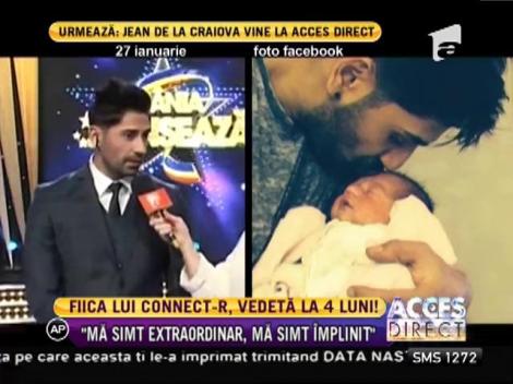 Fiica lui Connect-R, vedetă la 4 luni