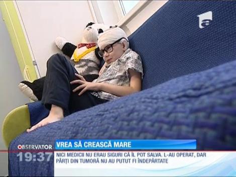 Pentru un copil de 8 ani, ce nu a distrus o tumoră pe creier, ar putea zădărnici sărăcia