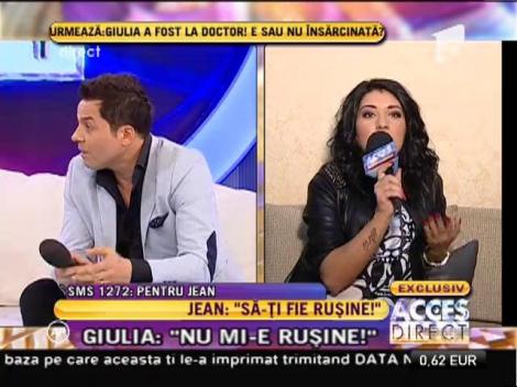Giulia, către Jean de la Craiova: "Sunt însărcinată! O să recunoşti copilul?"