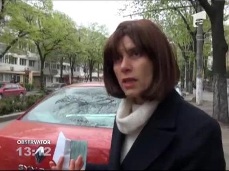 Carambol pe un drum acoperit cu petrol