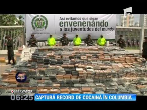 Captură record de cocaină în Columbia