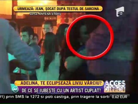 Adelina Pestriţu şi solistul Speak, gesturi tandre la ceas de seară