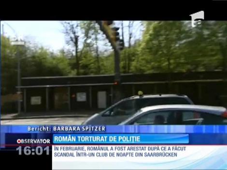 Român torturat de un poliţist în Germania