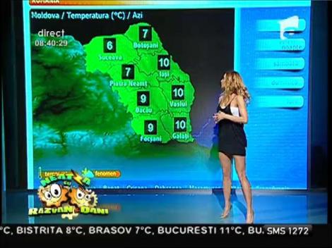 Vremea cu Flavia Mihăşan: Umbrele pentru azi, role de luni încolo