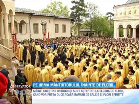 Creştinii au sărbătorit astăzi Ajunul Floriilor