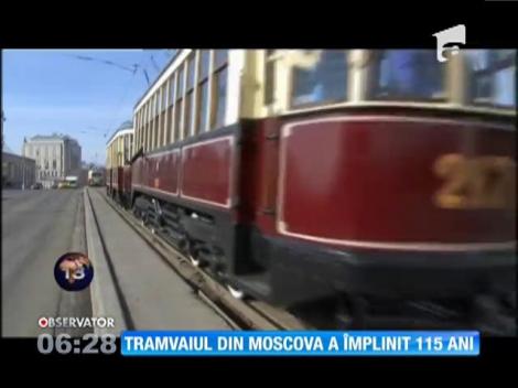 Tramvaiul din Moscova a împlinit 115 ani