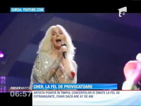 Cher, la fel de provocatoare și la 67 de ani