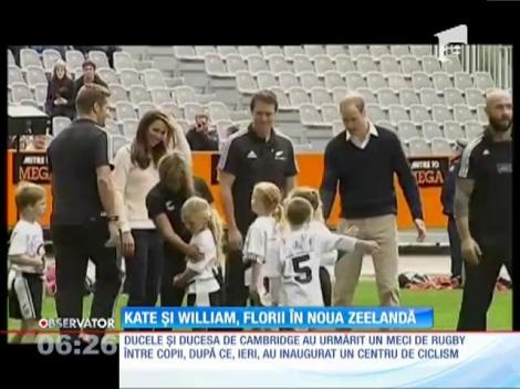 William și Kate au asistat la o liturghie de Florii, într-o catedrala anglicană din Noua Zeelandă
