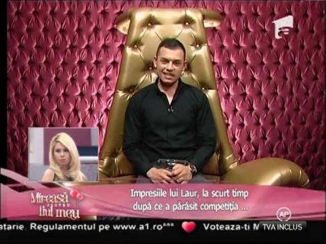 Impresiile lui Laur, la scurt timp după ce a părăsit competiţia