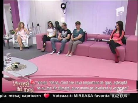 Viorel: ”Oana este o persoană duplicitară, nu pot avea încredere în ea”