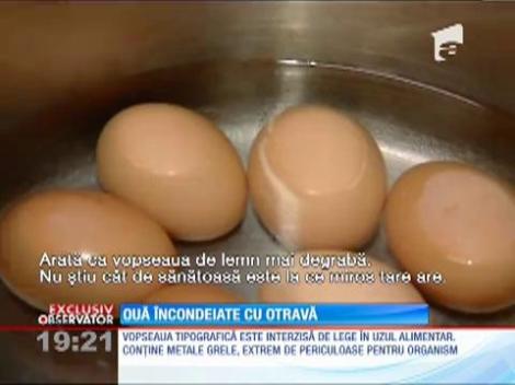 Otravă la plic, pe post de vopsea de ouă!