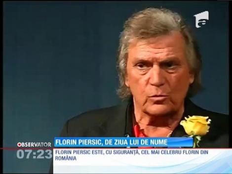 Florin Piersic şi-a serbat onomastica pe scenă