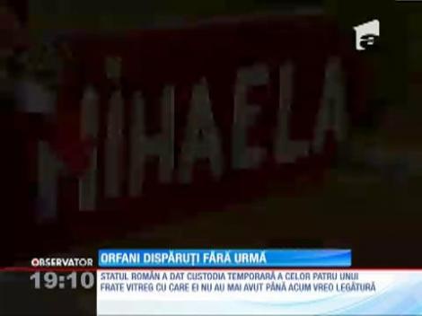 Deşi doriţi în Italia, patru orfani trăiesc în sărăcie, în România!