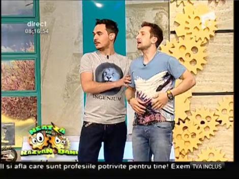 Wowww! Iată primul banner al emisiunii Neatza. Cum arătau Răzvan și Dani acum șase ani