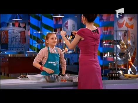 Giulia Cristescu, o bucătăreasă cochetă