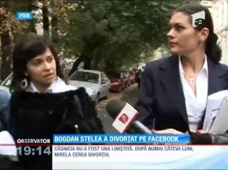 Bogdan Stelea a divorţat pe Facebook