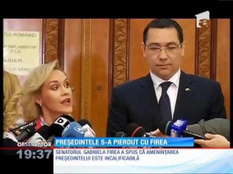Atacuri fără precedent între preşedintele Traian Băsescu şi premierul Victor Ponta