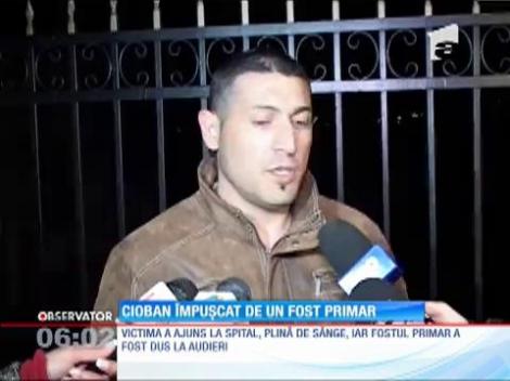 Cioban împuşcat de un fost primar