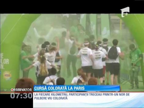 Cursă colorată la Paris