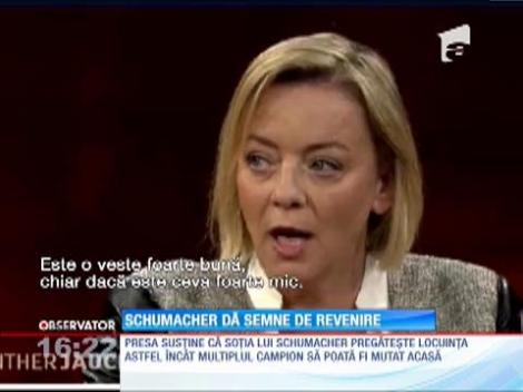 Michael Schumacher dă semne de revenire