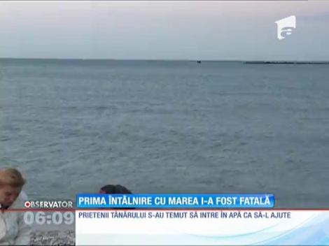 Tânăr dispărut în valurile mării