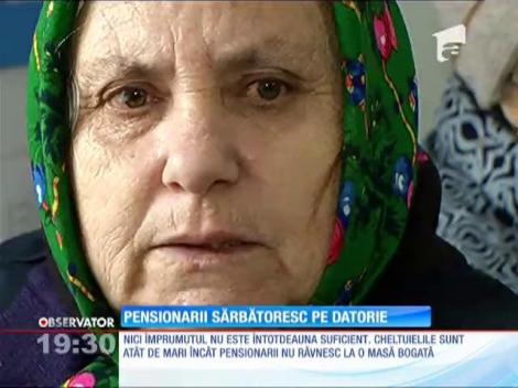 Pensionarii se împrumută pentru masa de Paşte