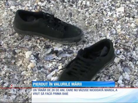 UPDATE / Tânăr dispărut în valurile mării