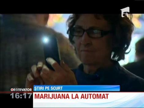 În Colorado a fost inaugurat primul automat cu marijuana