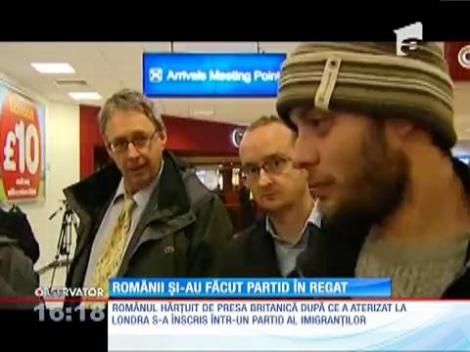 Românii şi-au făcut partid în Anglia