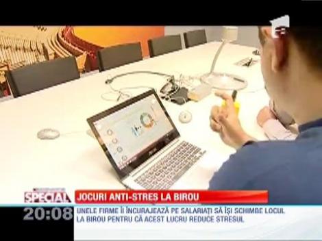 Jocuri anti-stres la birou