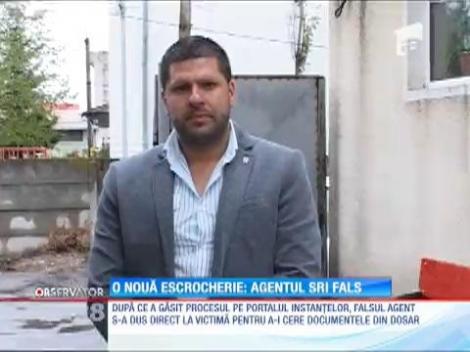 O nouă metodă de înşelătorie: agent SRI fals