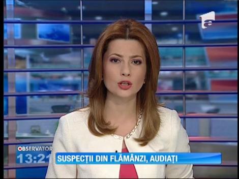 Piromanii din Flămânzi au fost audiaţi