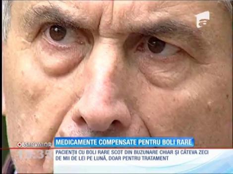 Medicamente compensate pentru boli rare