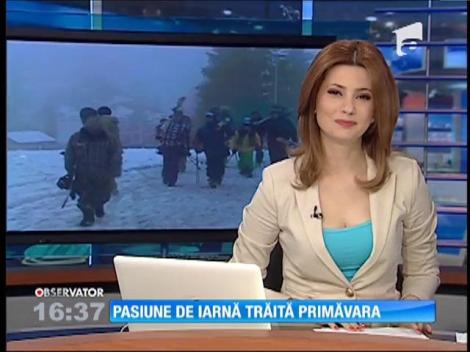 Zăpada, cel mai frumos cadou pentru iubitorii sporturilor de iarnă veniți în Poiana Brașov